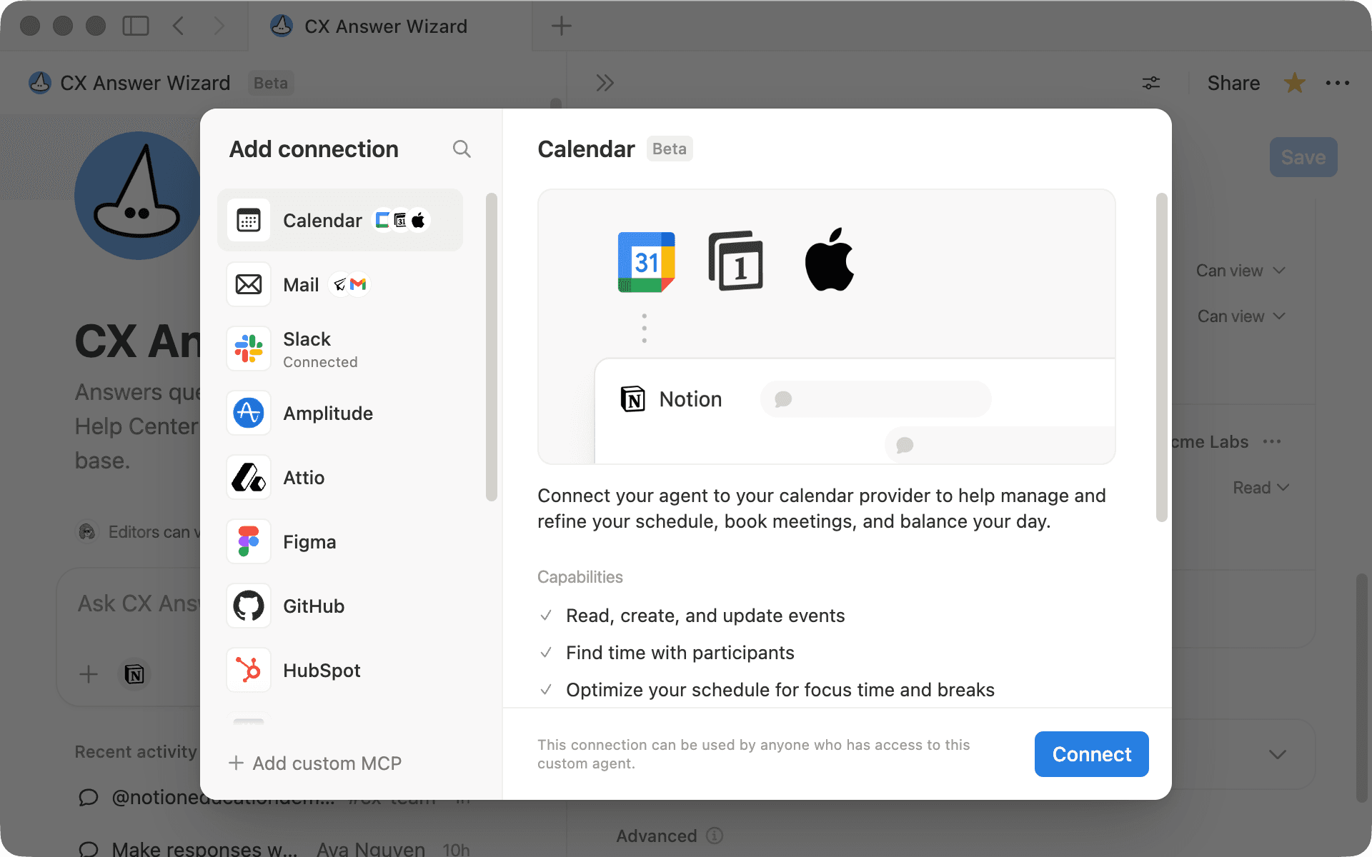 guide: MCP agent hero screenshot
