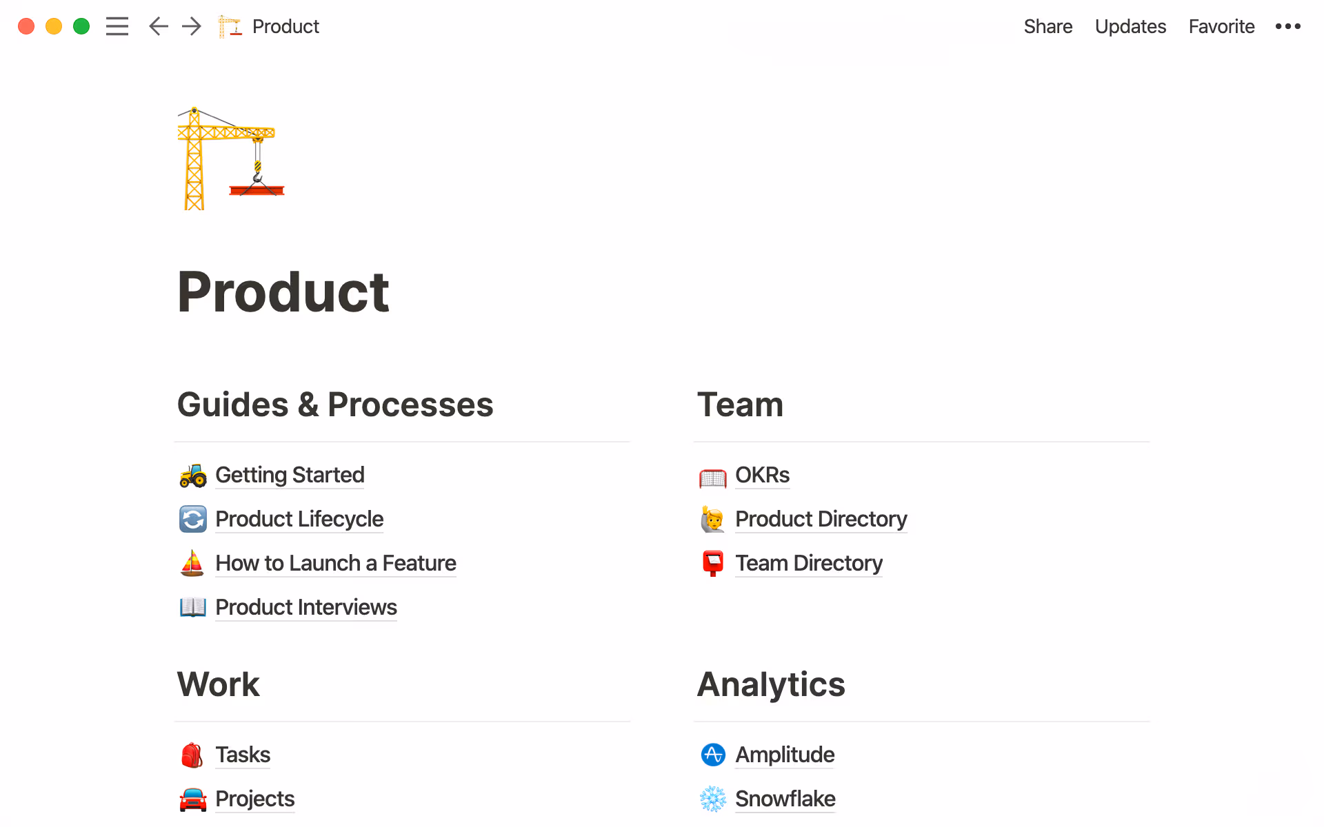 Product wiki - screenshot
