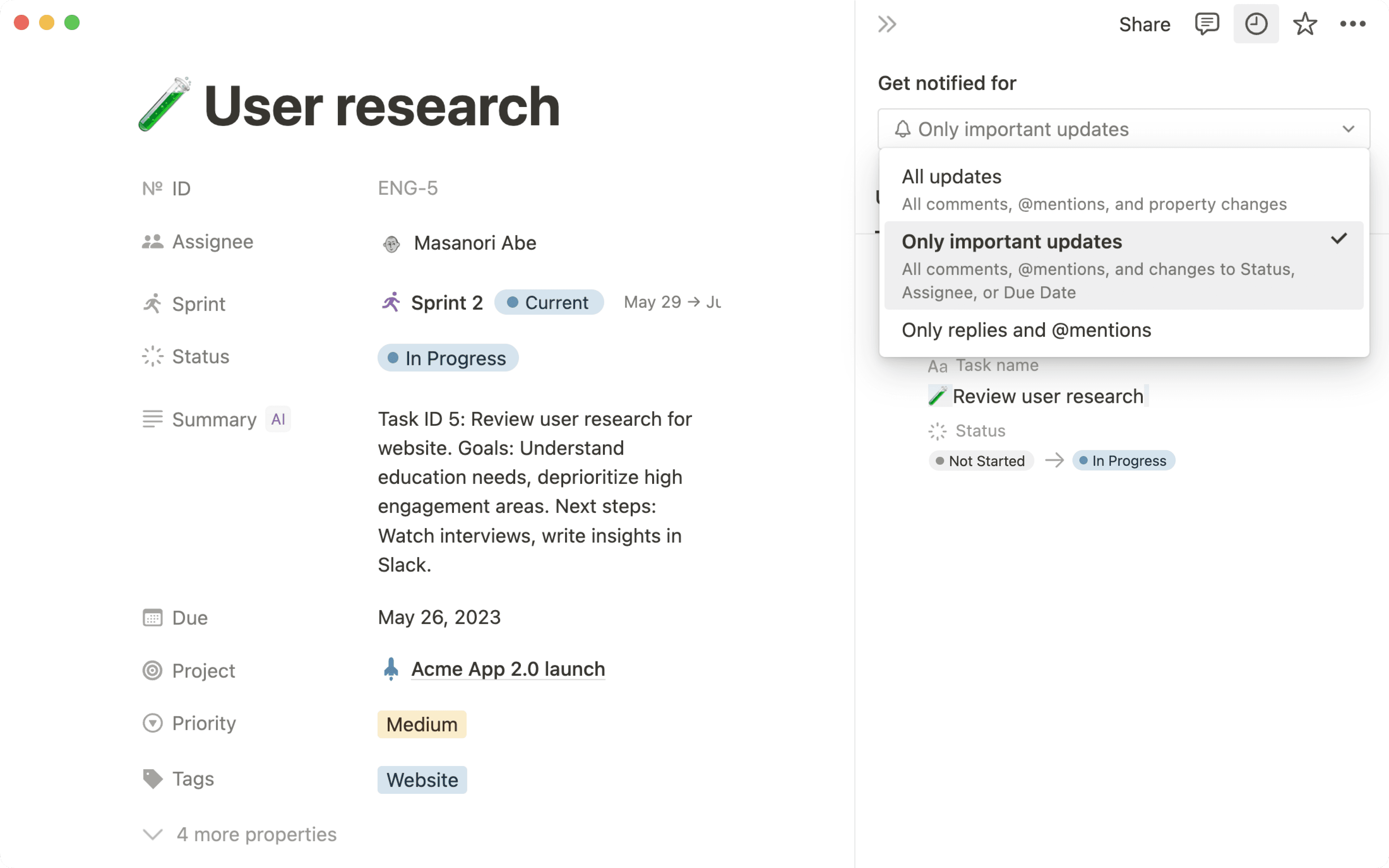 updates notifs whats new
