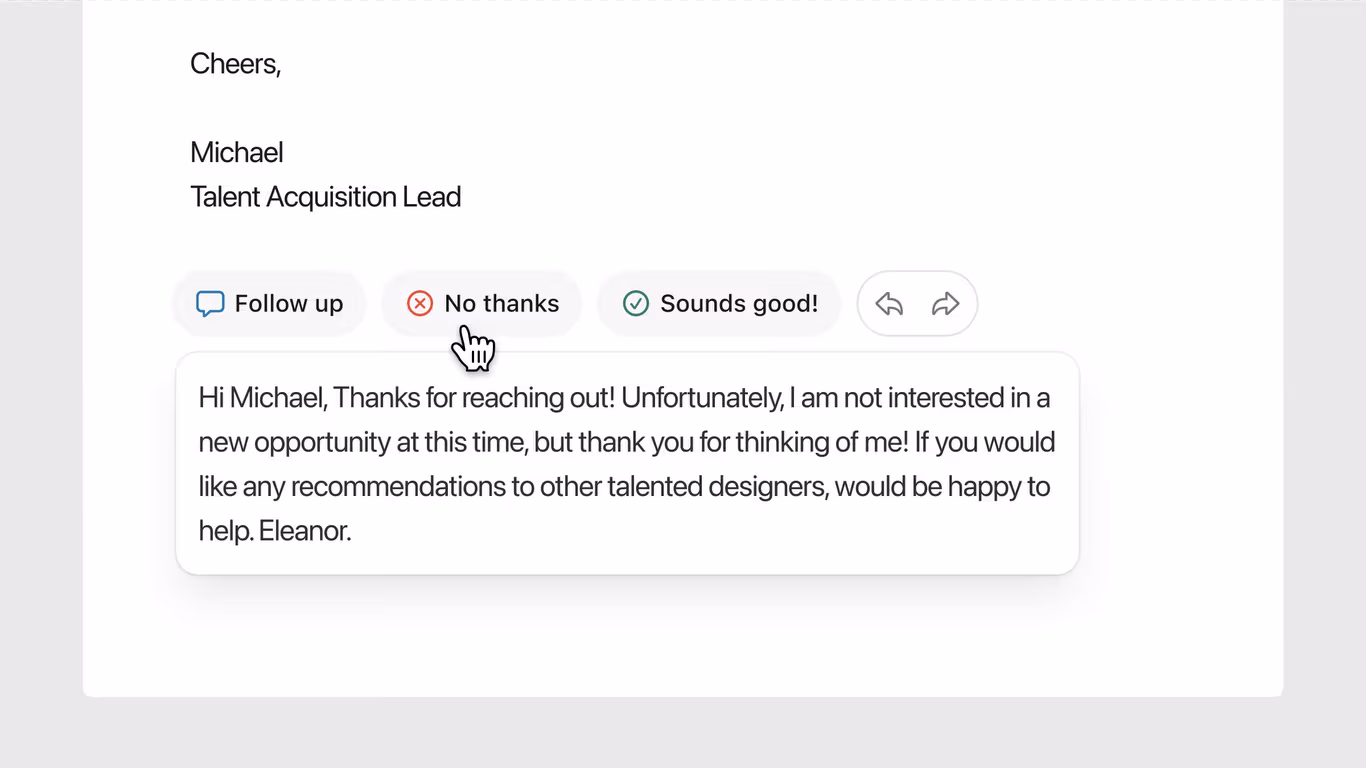 Notion Mail reply assistance