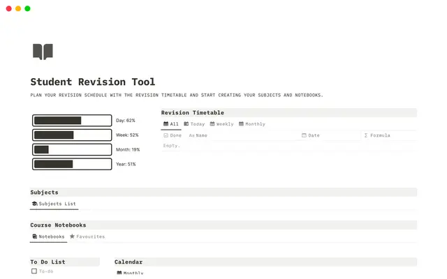 Student Revision Tool